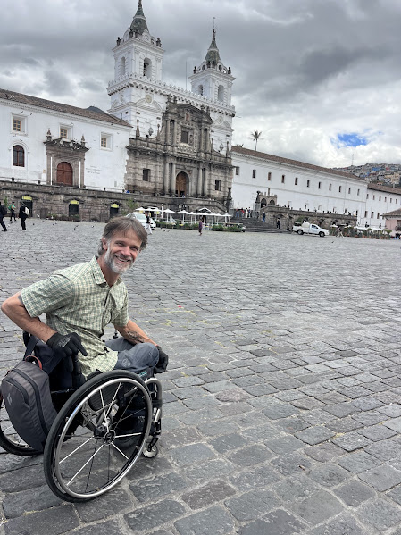 Exploring my favourite Quito on a Wheelchair
